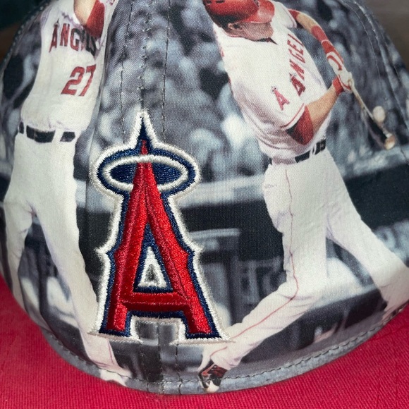 California Angles Mike Trout Adult Hat - Picture 2 of 7